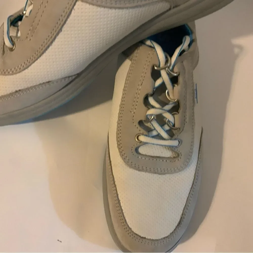 Women's 8 N SAS Sporty Active Sneakers Walking Shoes Multicolor Leather